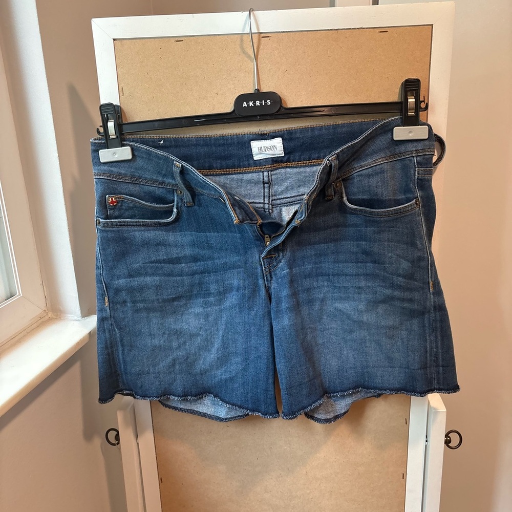 Hudson Croxley Denim Shorts Size 28